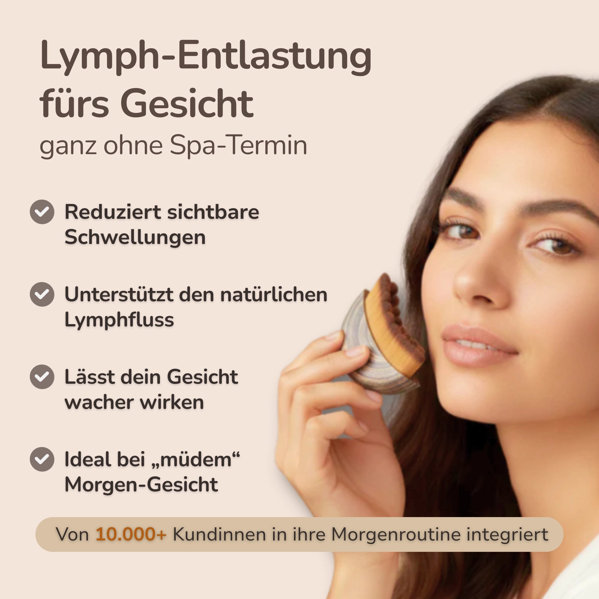 SculptLift™ - Lymphdrainagen Bürste